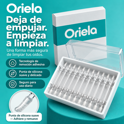 Limpiador de oídos que atrapa la cera