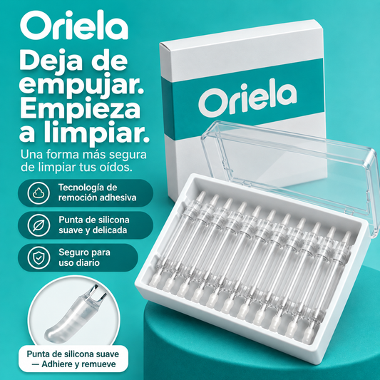 Limpiador de oídos que atrapa la cera